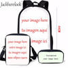Jackherelook Girls School Bags Cartoon Ladybug Girl Print Primary Children Backpack School Women Rucksack Plecak Mochila Escolar