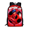 Jackherelook Girls School Bags Cartoon Ladybug Girl Print Primary Children Backpack School Women Rucksack Plecak Mochila Escolar