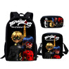Jackherelook Girls School Bags Cartoon Ladybug Girl Print Primary Children Backpack School Women Rucksack Plecak Mochila Escolar