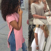 Fashion Women Summer Loose Top Short Sleeve Shirt Ladies Casual Tops T-Shirt