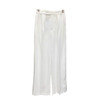 TWOTWINSTYLE White Casual Long Trousers For Women High Waist Loose Wide Leg Pants Female Fashion Clothes 2019 Summer New TWOTWINSTYLE White Casual Long Trousers For Women High Waist Loose Wide Leg Pants Female Fashion Clothes 2019 Summer New