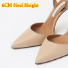 Women Fashion High Heels Sandals Thin Heel Ladies Sexy Hollow Out Womens Wedding Shoes White Buckle Pumps A0057
