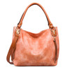 Ceossman New Messenger Fashion Women's Designer Bucket Handbag 2020 PU Leather Women Tote Bag  Solid Shoulder Crossbody Bag