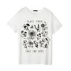 Graphic tees women Fashion t shirt Women Korean Style Women Clothes Causal Top Save The Bees Yellow T-shirt Tops Tee shirt femme Graphic tees women Fashion t shirt Women Korean Style Women Clothes Causal Top Save The Bees Yellow T-shirt Tops Tee shirt femme