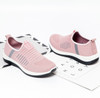 Summer Women Shoes Flying Woven Breathable Female Running Shoes Shoes Casual Sports Shoes Ladies Soft Bottom Mesh Mother Shoes