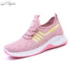 2020 New Sneakers Women Casual Shoes Fashion Lace-up Women's platform Sneakers Mesh Breathable Casual Shoes Woman Tenis Feminino