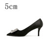 Luxury Women Wedding Shoes High Heels Rhinestone Slik Woman Pumps Pointed Toe Party Shoes Thin Heels Spring Autumn New Arrival