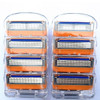 GilGGL  lettee 8pcs/lot Professional 5 Layers Shaving Razor Blades Compatible For Men Face Care
