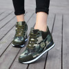 Ladies shoes women sneakers 2019  breathable canvas casual shoes woman lace-up height increasing solid sneakers women shoes