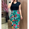 Women 2019 Summer Dress Sexy Vintage Elegant Floral Pencil Dresses Evening Party Print Women Dress Bodycon Vestidos Plus Sizes Women 2019 Summer Dress Sexy Vintage Elegant Floral Pencil Dresses Evening Party Print Women Dress Bodycon Vestidos Plus Sizes