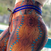 2018 New Knitting Rope Print Patchwork Gym Yoga Leggings Women Fitness Clothing Sporting Leggings Women Trousers Pants Female