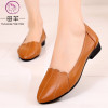 MUYANG MIE MIE Women Shoes Woman Genuine Leather Flat Shoes Female Casual Work Ballet Flats Women Flats Larger size ladies shoes MUYANG MIE MIE Women Shoes Woman Genuine Leather Flat Shoes Female Casual Work Ballet Flats Women Flats Larger size ladies shoes