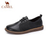 CAMEL Women Retro Casual Single Shoes Woman 2019 New Soft Genuine Leather Low Pumps Oxford Shoes British Style Shoes For Ladies
