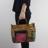 2018 Genuine Leather Top-Handle Bag Women Shoulder Bag Cross-body Handbag Cow Leather Vintage Original Design