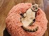 Round Plush Cat Bed