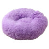 Round Plush Cat Bed