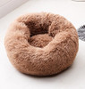 Round Plush Cat Bed
