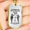 Personalized My Brother Dog Tag Necklace Chain - Inspirational To My Brother, Best Gifts For Your Brother, Idea Gift, Birthday, Christmas Gift For Brother ndbo24