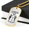 Personalized My Brother Dog Tag Necklace Chain - Inspirational To My Brother, Best Gifts For Your Brother, Idea Gift, Birthday, Christmas Gift For Brother ndbo24