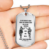 Personalized My Brother Dog Tag Necklace Chain - Inspirational To My Brother, Best Gifts For Your Brother, Idea Gift, Birthday, Christmas Gift For Brother ndbo24