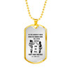Personalized My Brother Dog Tag Necklace Chain - Inspirational To My Brother, Best Gifts For Your Brother, Idea Gift, Birthday, Christmas Gift For Brother ndbo27