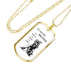 Personalized My Brother Dog Tag Necklace Chain - Inspirational To My Brother, Best Gifts For Your Brother, Idea Gift, Birthday, Christmas Gift For Brother ndbo6