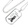 Personalized My Brother Dog Tag Necklace Chain - Inspirational To My Brother, Best Gifts For Your Brother, Idea Gift, Birthday, Christmas Gift For Brother ndbo6