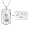 Boyfriend Dog Tag, To My Boyfriend From Girlfriend Dog Tag, Boyfriend Dog Tags Idea, Gift For Boyfriend, Birthday Gift, Christmas Gift, Valentine Gift For Boyfriend ndbf139