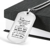 Boyfriend Dog Tag, To My Boyfriend From Girlfriend Dog Tag, Boyfriend Dog Tags Idea, Gift For Boyfriend, Birthday Gift, Christmas Gift, Valentine Gift For Boyfriend ndbf139