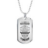 Boyfriend Dog Tag, To My Boyfriend From Girlfriend Dog Tag, Boyfriend Dog Tags Idea, Gift For Boyfriend, Birthday Gift, Christmas Gift, Valentine Gift For Boyfriend ndbf124