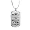 Boyfriend Dog Tag, To My Boyfriend From Girlfriend Dog Tag, Boyfriend Dog Tags Idea, Gift For Boyfriend, Birthday Gift, Christmas Gift, Valentine Gift For Boyfriend ndbf97