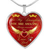 Dad And Daughter, To My Daughter, Gift For Daughter, Heart Charm For Daughter, Birthday Gift For Daughter, To My Love, Best Gift For Daughter, Perfect Gift For Daughter, Anniversary Gift For Daughter, Christmas Gift For Daughter, LvA, briansi1141