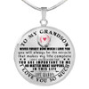Gift For Grandson,Necklace For Grandson From Grandpa,Best Birthday Gift For Grandson,Grandpa And Grandson Necklace,Best Gift Idea For Grandson From Grandfather 1138grsps