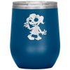 Zombie Girl Wine Tumbler with Lid [Zombie Apocalypse Ready!]
