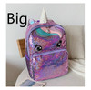 Unicorn Sequins Children's Backpack Kids/ School Bags for Teenage Girls