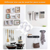 2020 Transparent Velcro Nano Tape Washable and Reusable Double-sided Adhesive Adhesive Universal Hook Tape for Furniture