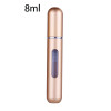 8ml 5ml Portable Mini Refillable Perfume Bottle With Spray Scent Pump Empty Cosmetic Containers Spray Atomizer Bottle For Travel