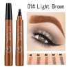Waterproof Natural Eyebrow Pen Four-claw Eye Brow Tint Fork Tip Eyebrow Tattoo Pencil Long Lasting Easy to use Cosmetics TSLM1