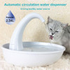 Water Dispenser Automatic Swan Styled for Pets Water Dispenser Automatic Swan Styled for Pets