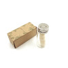 Natural bamboo fiber with activated charcoal dental floss