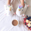 Unicorn Plush Slippers