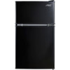 Two Door Mini Fridge with Freezer