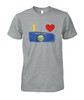 I Love Montana Men T- Shirt. 578