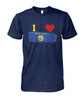 I Love Montana Men T- Shirt. 578