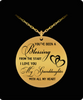 To My Granddaughter Necklace - I Love You My Granddaughter With All My Heart To My Granddaughter Necklace - I Love You My Granddaughter With All My Heart