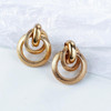 Trendy Gold Color Earrings