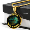 To My Boyfriend Luxury Necklace: Necklace For Boyfriend, Valentine Gift For Boyfriend  548BG
