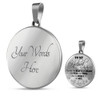 To My Husband Luxury Necklace: Husband And Wife Necklace, Necklace For Husband, Valentine Gift For Husband 543HO