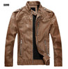 Men's motorcycle leather jacket