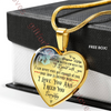 To my wife: special necklace for wife,luxury necklace for wife, valentine gift for wife,birthday gift for wife form husband,amazing wife gift 215wh